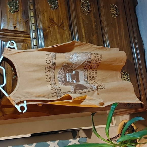 💚NWT Anvil Hawaiian Dirt Shirt Tank Top - Picture 5 of 7